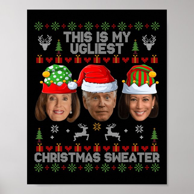 Det här är min fulaste julsötare... poster (Framsidan)