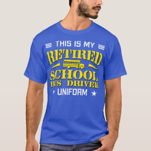Det här är min gamla Buss-drivrutinsuniform T Shirt
