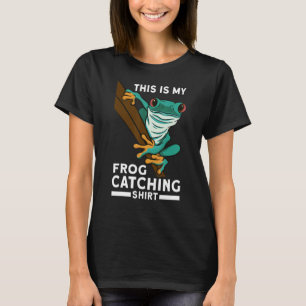Det här är min groda som fångar t shirt