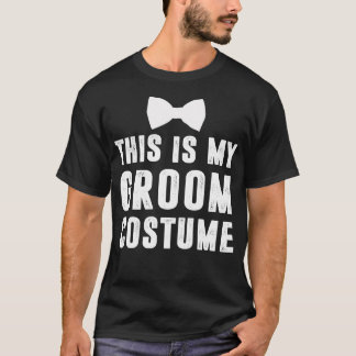 Det här är min Groom Costume Funny Gifta sig Manar T Shirt
