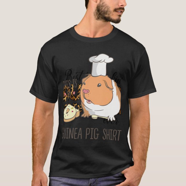 Det här är min guinea Gris Funny Donut T Shirt (Framsida)