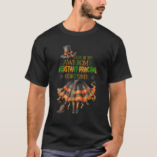 Det här är min Halloween Assistant Principal Costu T Shirt