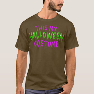 Det här är min Halloween Costume 1 T Shirt