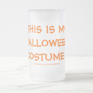 DET HÄR ÄR MIN HALLOWEEN COSTUME! FROSTAT ÖLGLAS