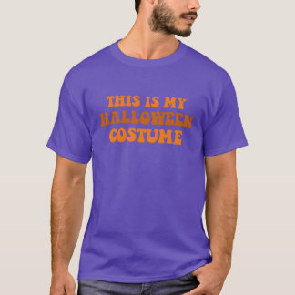 Det här är min Halloween Costume Funny Halloween-r T Shirt