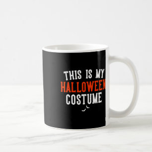 Det här är min Halloween Costume Gift Halloween Pa Kaffemugg