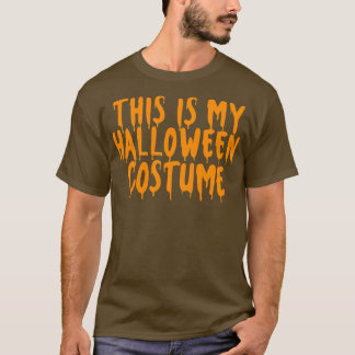 Det här är min Halloween Costume Halloween Par Cos T Shirt