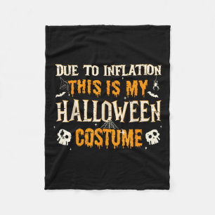 Det här är min Halloween Costume Manar Women Funny Fleecefilt