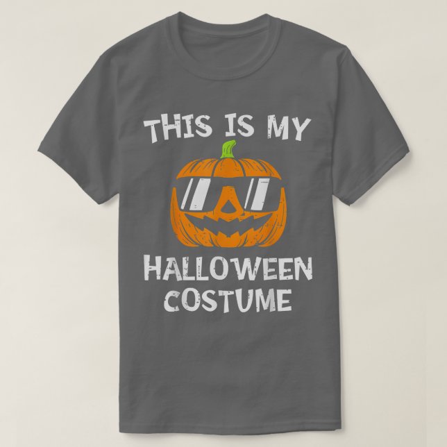 Det här är min Halloween Costume Pumpkin Manar Små T Shirt (Design framsida)
