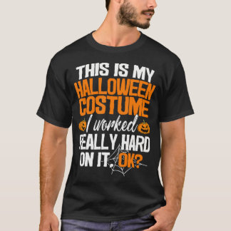 Det här är min Halloween Cotumes Pumpkin Group-fam T Shirt