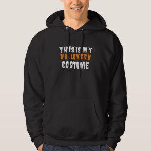 Det här är min Halloween-dräkt Hoodie