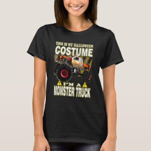 Det här är min Halloween-dräkt jag är monster Last T Shirt