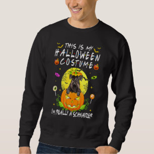 Det här är min Halloween-dräkt jag är Verkligen A Lång Ärmad Tröja