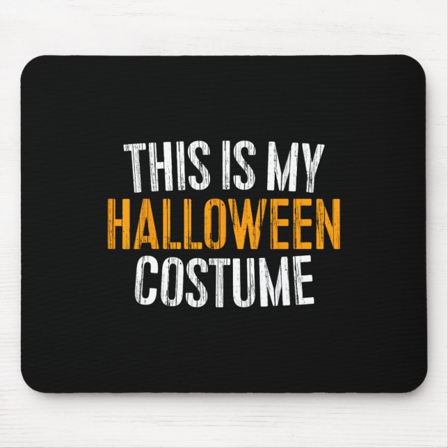 Det här är min Halloween-dräkt Musmatta (Framsidan)