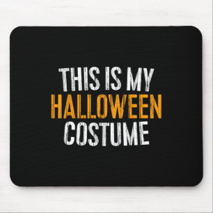 Det här är min Halloween-dräkt Musmatta