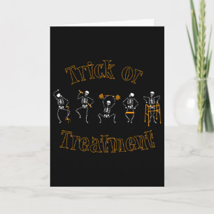 Det här är min Halloween-dräkt Skeleton Funny Hall Kort