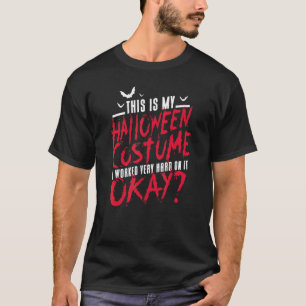 Det här är min Halloween-dräkt som jag arbetade my T Shirt