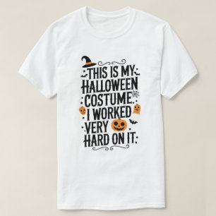 Det här är min Halloween-dräkt som jag arbetade my T Shirt