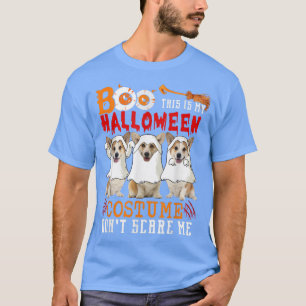 Det här är min Halloween-dräkt tre Corgi Hundar T Shirt