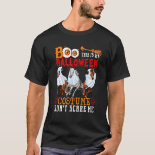 Det här är min Halloween-dräkt tre hästar Boo T Shirt