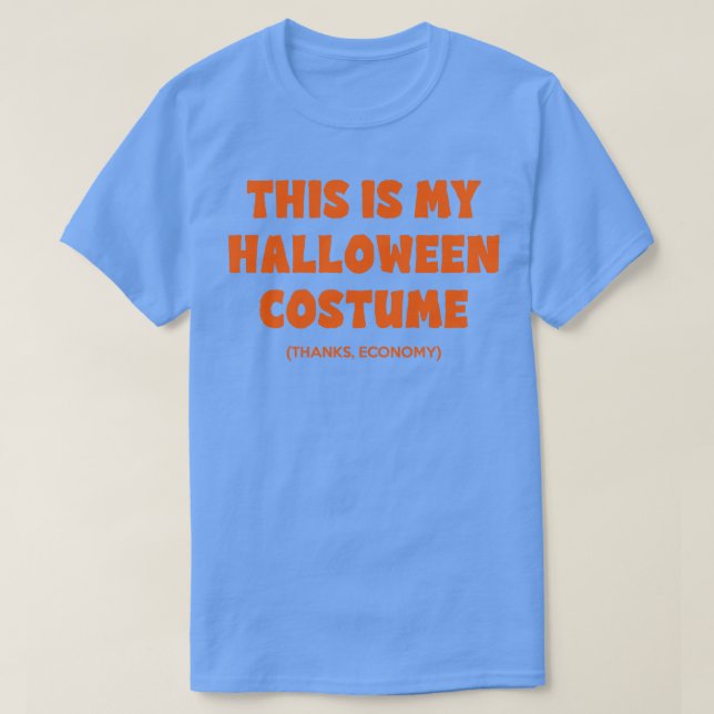 Det här är min Halloween-kostnadstack-ekonomi T Shirt (Design framsida)
