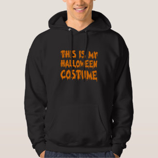 Det här är min Halloween-kostym Hoodie