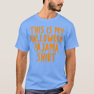 Det här är min Halloween Pajama Halloween Par-vint T Shirt