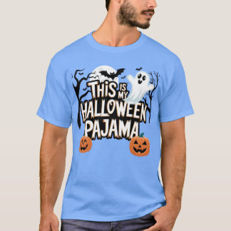 Det här är min Halloween Pajama Halloween-vän T Shirt
