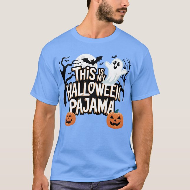 Det här är min Halloween Pajama Halloween-vän T Shirt (Framsida)