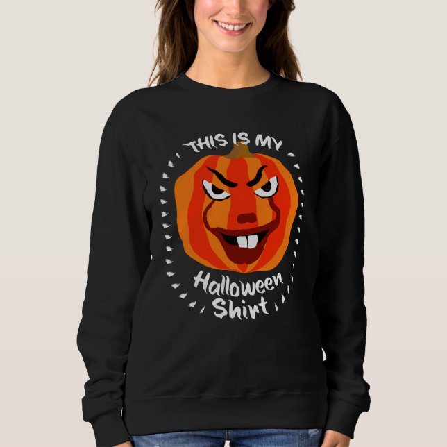 🎃 det här är min Halloween-skirt... T Shirt (Framsida)
