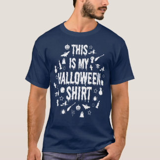Det här är min halloween-skjorgåva t shirt