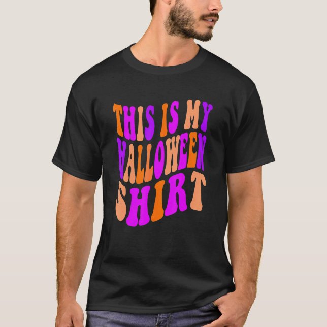 Det här är min Halloween T Shirt (Framsida)