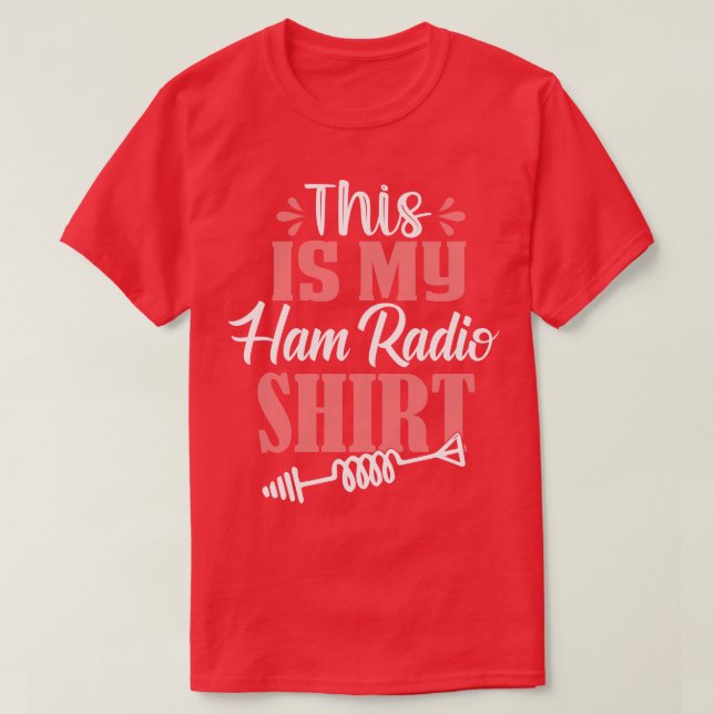Det här är min ham-radio t shirt (Design framsida)
