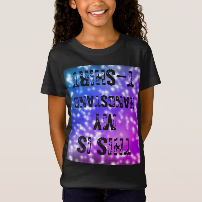 DET HÄR ÄR MIN HANDSTAND T-Shirt (Framsida)