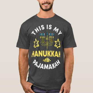 Det här är min Hanukkah Pajamakah, Chanukah Pajama T Shirt