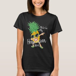 Det här är min Hawaiian Luau Aloha Hawaii Beach Pi T Shirt