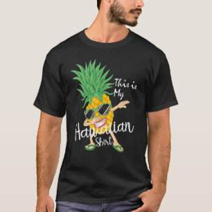 Det här är min Hawaiian Luau Aloha Hawaii Beach Pi T Shirt