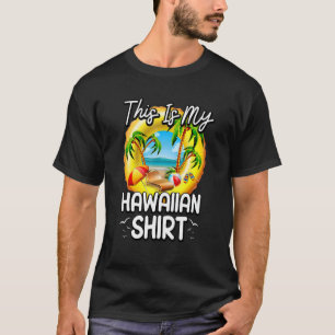Det här är min hawaiiska Aloha Hawaii för Manar Kv T Shirt