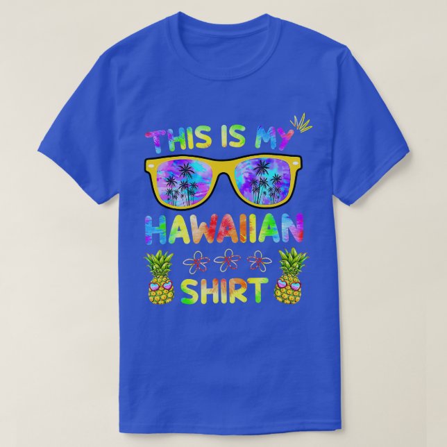 Det här är min hawaiiska Luau Aloha Hawaii Beach P T Shirt (Design framsida)