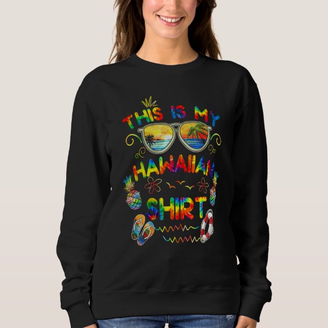 Det här är min hawaiiska Manar Aloha Hawaii Beach  T Shirt (Framsida)