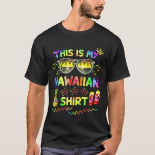 Det här är min hawaiiska Shirt Luau Aloha Hawaii B T