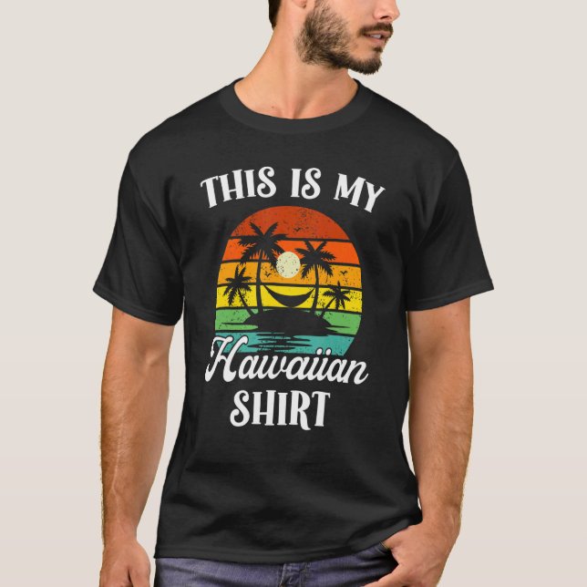 Det här är min hawaiiske nuvarande Aloha Hawaii Fö T Shirt (Framsida)