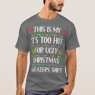 Det här är min Hett för den vackra julsötaren T Shirt