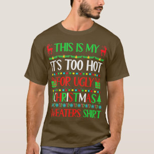 Det här är min Hett för den vackra julsötaren T Shirt