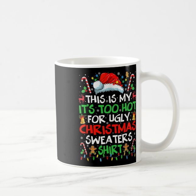 Det här är min Hett för god jul Kaffemugg (Höger)