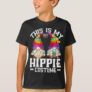 Det här är min Hippie Costume Funny Halloween 70-t T Shirt