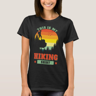 Det här är min höftlige hike Hiker-ingång utomhus T Shirt