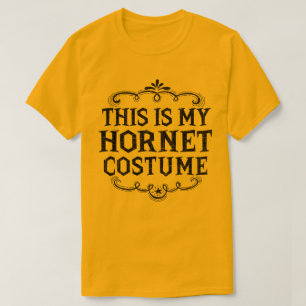 Det här är min Hornet Costume Funny Lazy Halloween T Shirt
