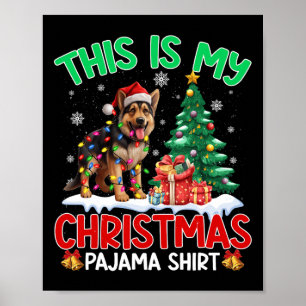 Det här är min Hund Lo Pajama Poster