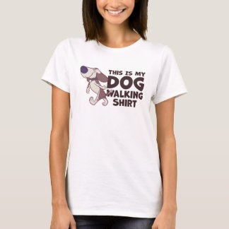 Det här är min Hund som går färd med Tecknad hund T Shirt